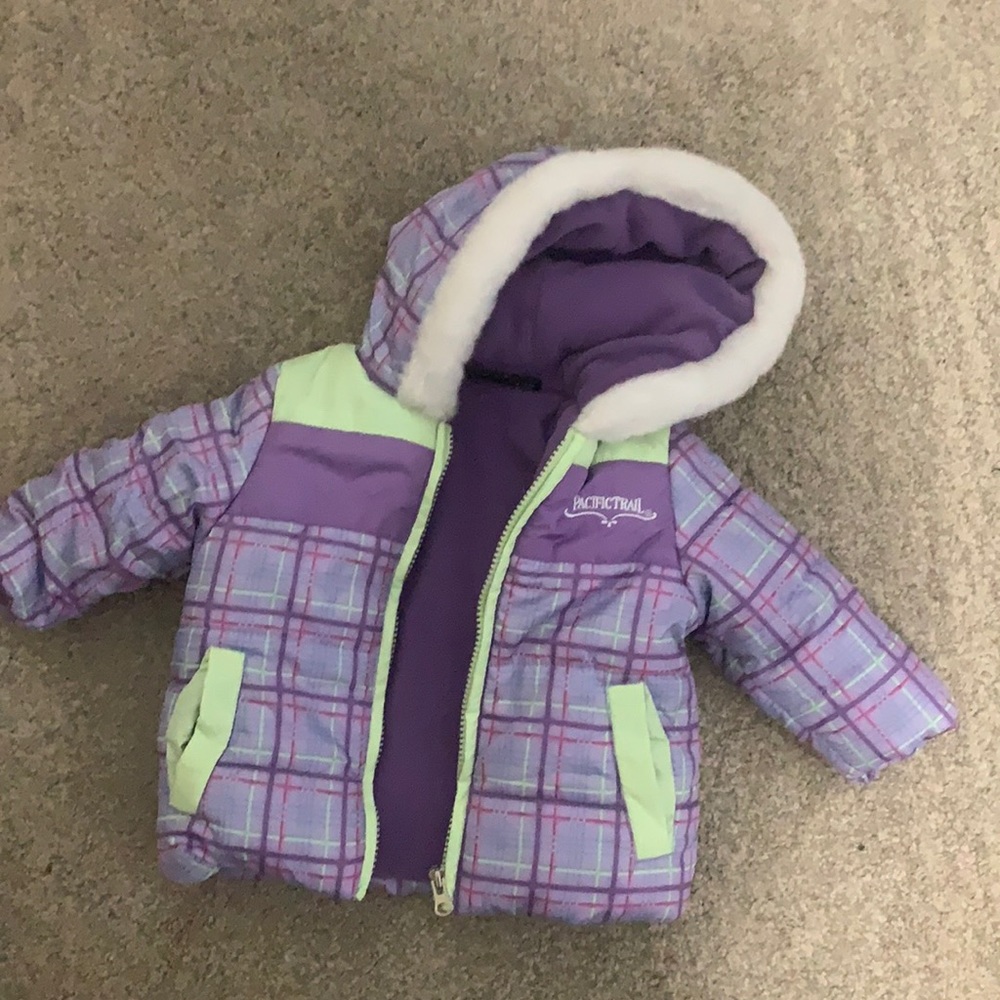 Pacific Trail Puffer Winter Jacket 6/9 Months